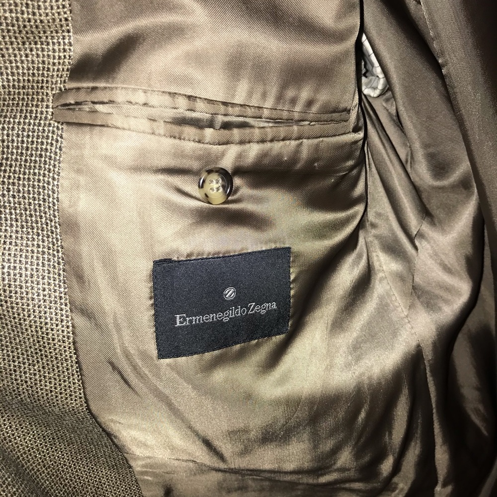 Silk and Wool Blazer! Ermenegildo Zegna